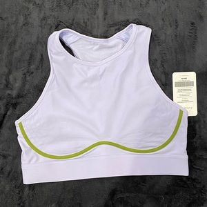NWT Fabletics lavender bra size XXL
